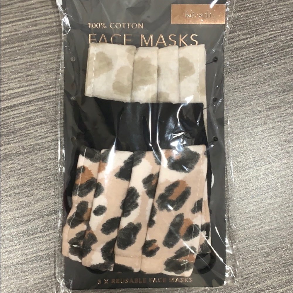 Cotton Face Mask 3pc Set